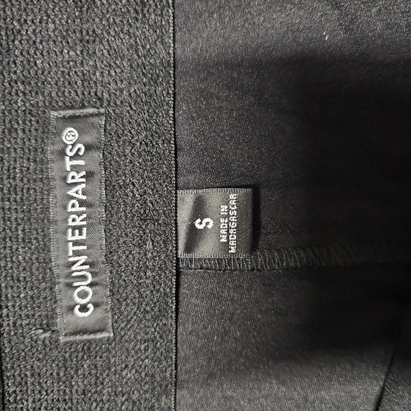 “Counterparts Women’s Black Pull-On Pants Size Small Stretch Career Dress Slacks - Picture 4 of 10